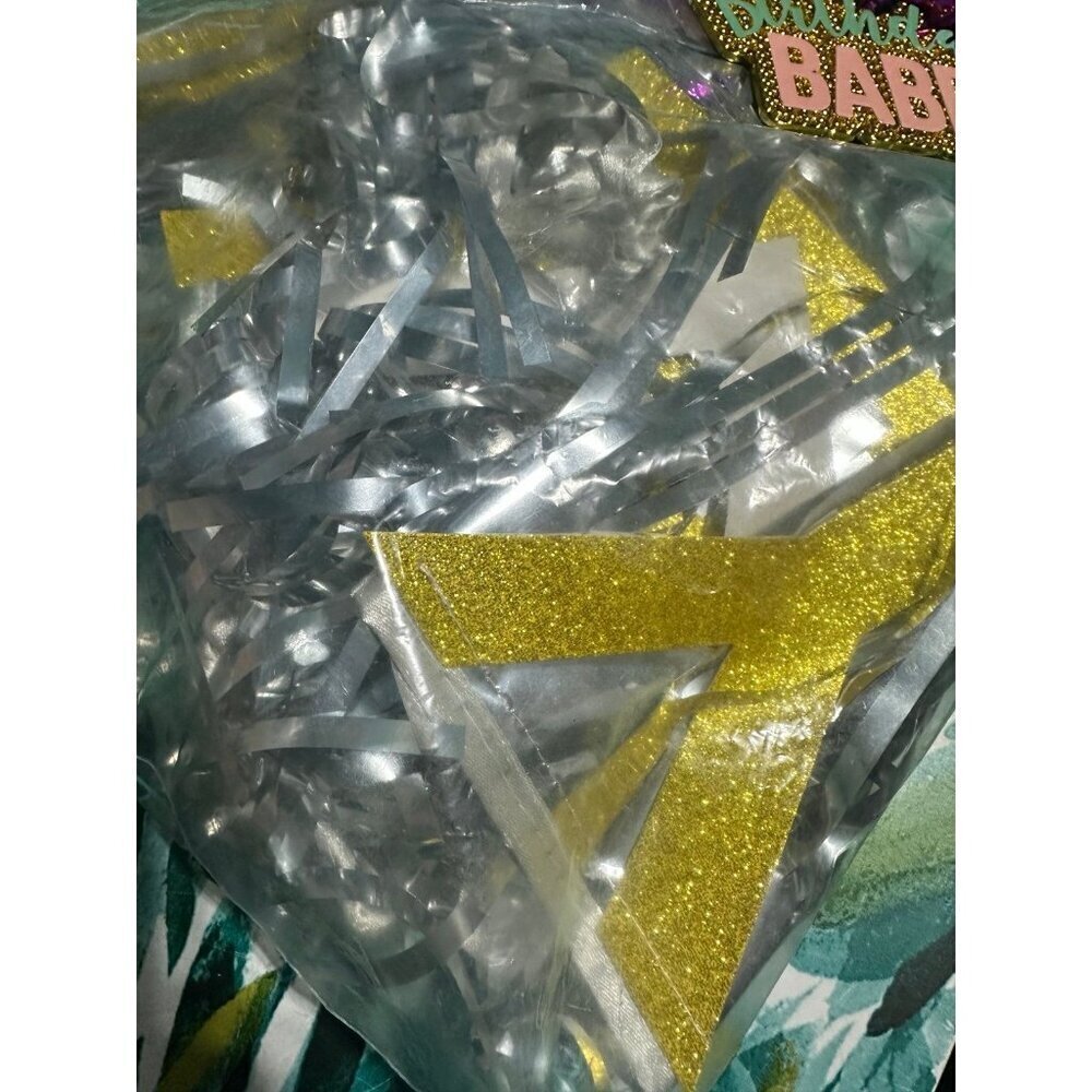Birthday Party Decor Bundle - Hats, Banners, Bags & More! - Picture 2 of 7